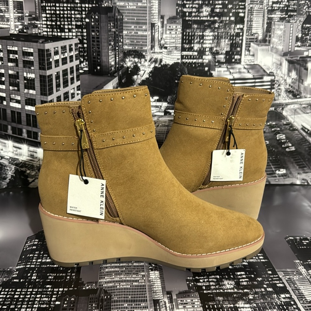 Anne Klein Wedge Boots